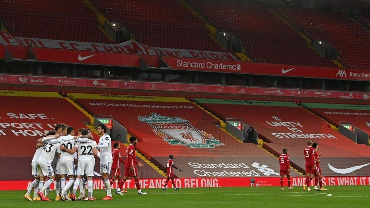 Die Stadien in England bleiben leer