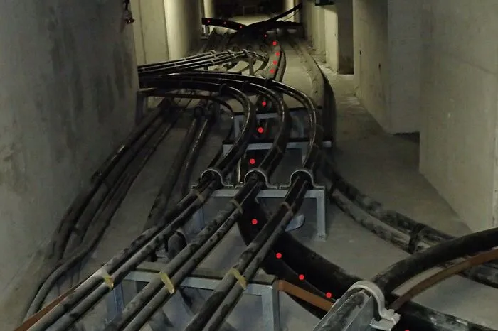 Insgesamt sind 65 Kilometer modernste Hochspannungskabel verlegt worden.