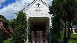 1898 wurde die jetzige Kapelle geweiht. Sie trägt die Aufschrift: &quot;Wenn Ihr mich suchet, werde ich mich finden lassen&quot;