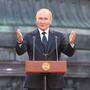 Putin reagierte mit einer Drohrede auf seine militärischen Niederlagen	