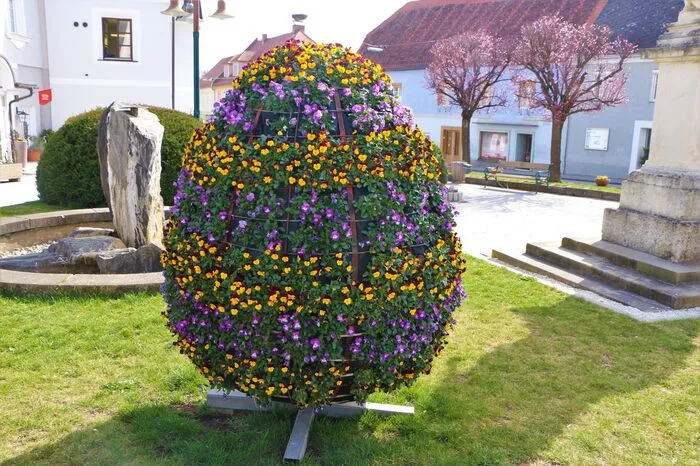 Auch die Osterstimmung ist in St. Ruprecht bereits angekommen, denn ...