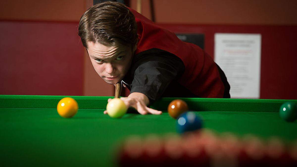 Florian Nüßle ist bereits dreifacher Österreichischer Snooker-Staatsmeister