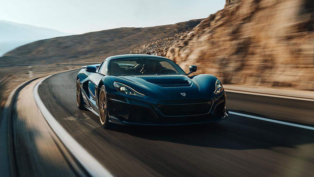 Der Rimac Nevera ist ein elektrischer Hypersportwagen