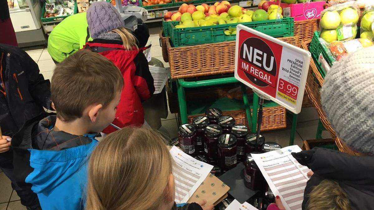 Welches Obst, welches Gemüse kommt aus Österreich, welches aus dem Ausland – alles wird festgehalten