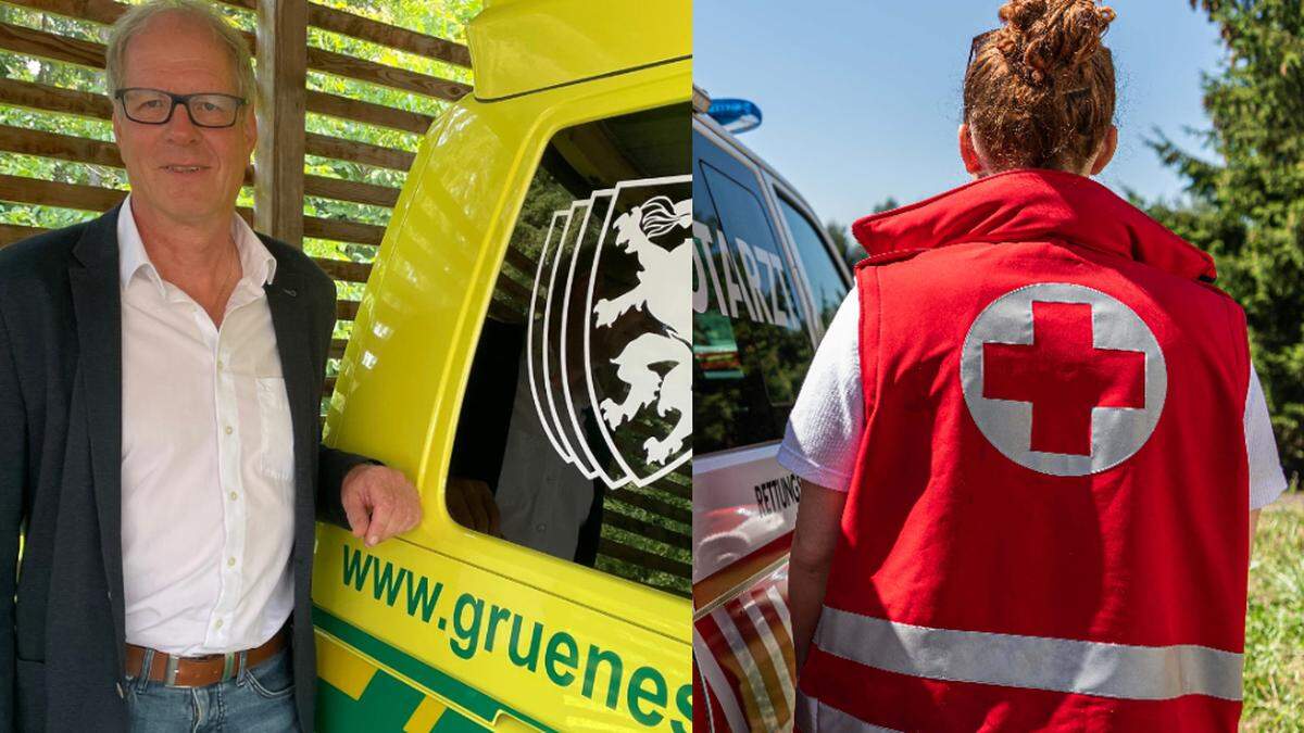 Seit der Pandemie steigt die Anzahl der Fahrten, berichtet Gerhard Prall, Obmann des Grünen Kreuzes