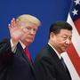 Bild aus dem Bove,ber 2017: Trump und Xi