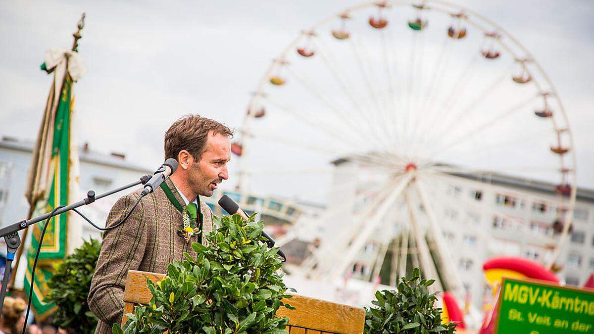 Rudi Egger ist mit dem heurigen Wiesenmarkt „sehr, sehr zufrieden“