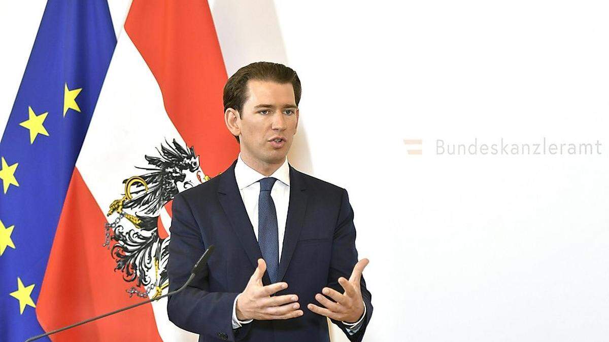 Bundeskanzler Sebastian Kurz