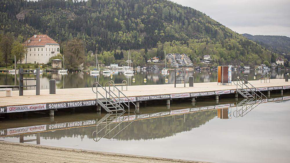 Südbrücke wurde um 300.000 Euro im Strandbad Klagenfurt saniert 