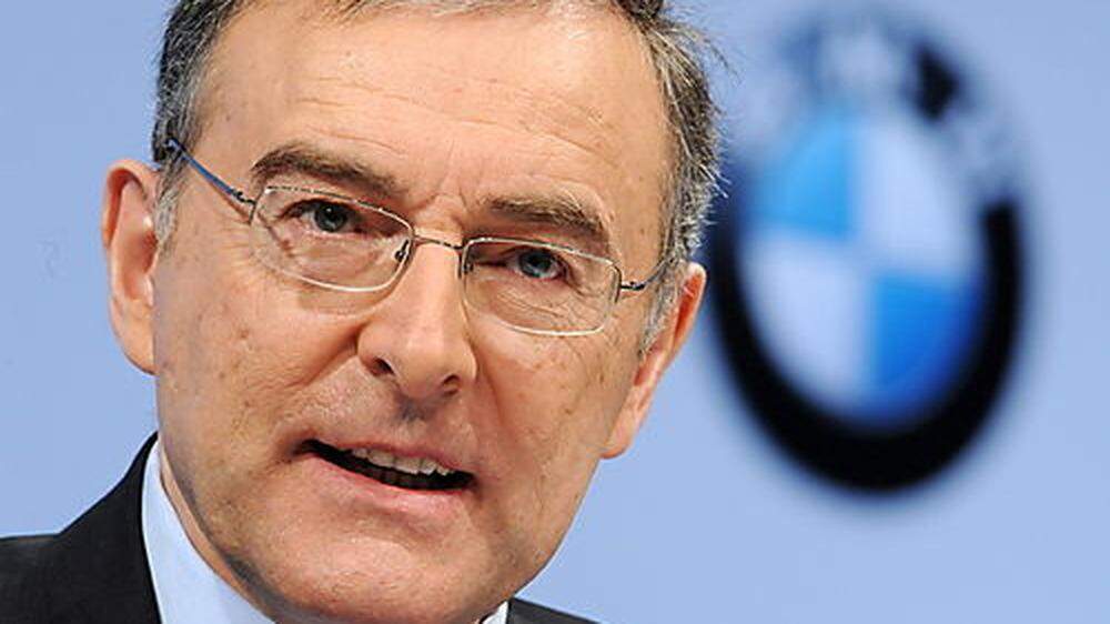 BMW-Vorstandschef Norbert Reithofer auf dem Genfer Automobilsalon