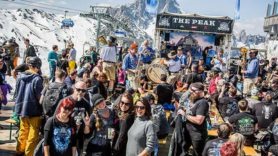 Gespielt wird beim Metal-Fest sogar auf rund 1900 Metern auf der Kofelalm