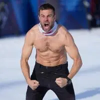 Snowboarder Benjamin Karl nach seinem zweiten Olympia-Gold