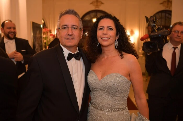 Casino-Direktor Andreas Sauseng mit seiner Frau
