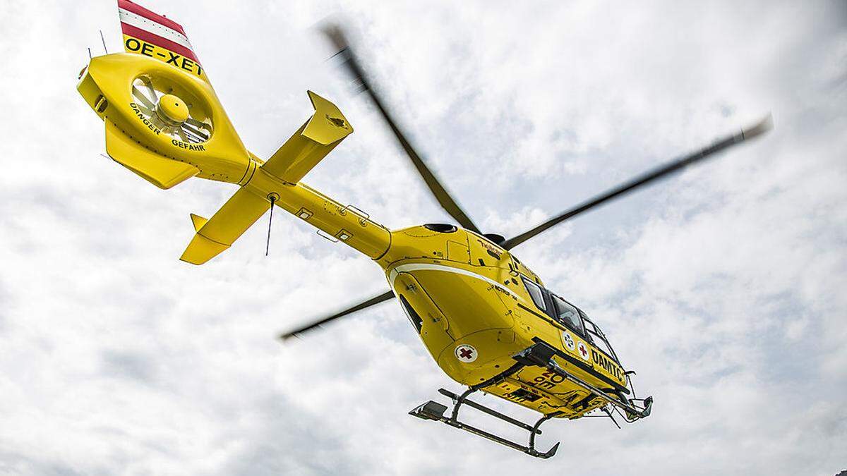 Einsatz für den Rettungshubschrauber C14