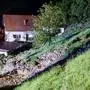 Schwere Unwetter führten am Wochenende zu Hangrutschungen. Jene in Unterlamm ist besonders schlimm, ein Haus musste evakuiert werden (Archivbild)