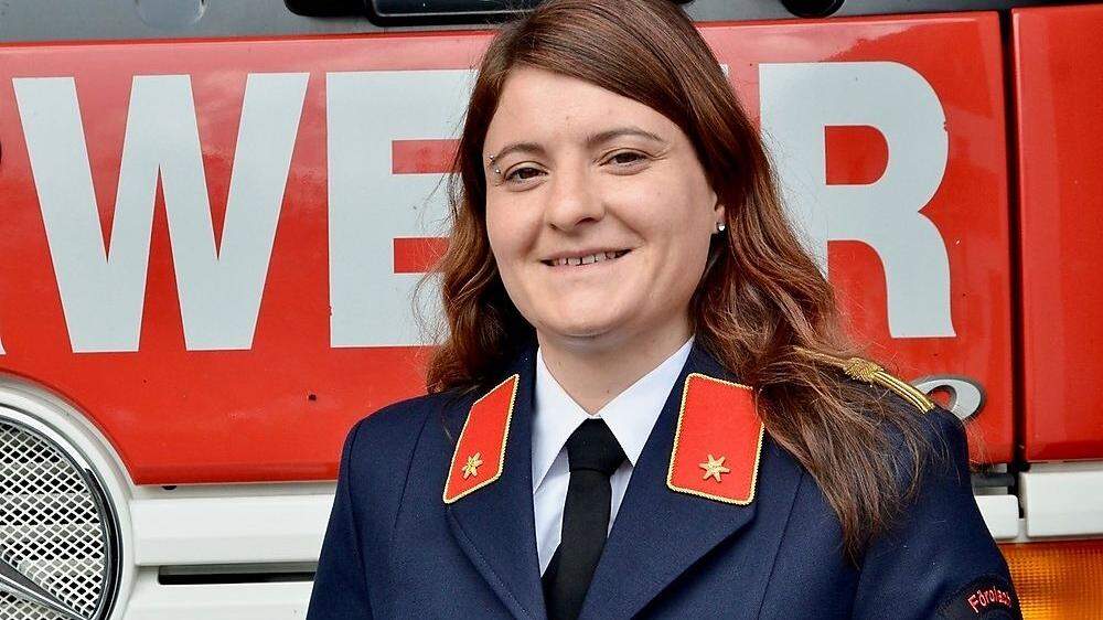 Die erste Feuerwehr-Kommandantin Kärntens ist die 32-jährige Judith Pichler aus Förolach