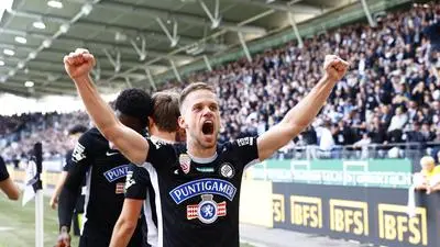Sturm jubelte über den Meistertitel