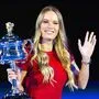 Caroline Wozniacki nach ihrem Sieg bei den Australien Open