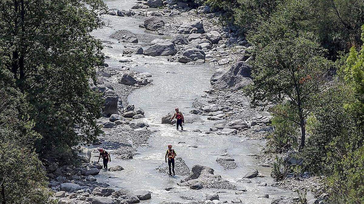 Das Unglück ereignete sich in der Raganello-Schlucht nahe der Berggemeinde Civita in der Region Kalabrien