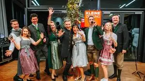 Gute Laune vor der Eröffnung des Bauernbundballs beim Empfang der Kleinen Zeitung