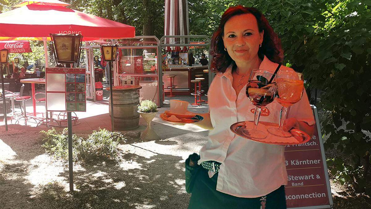 Claudia Rupacher ist seit 21 Jahren Pächterin des Parkcafés in Wolfsberg. Nun will sie mehr Zeit für ihre Familie haben, ein neuer Pächter wird gesucht