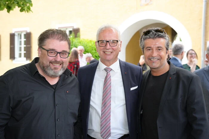 Michael Printschler, Reinhart Rohr und Stefan Sandrisser 