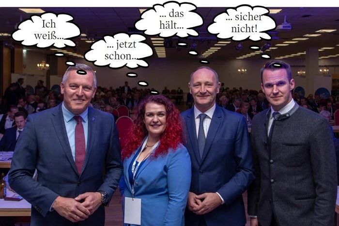 ... eine neue und zerfleischend ambitionierte FPÖ, ...