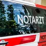 Notarzt versorgte den abgestürzten Mann