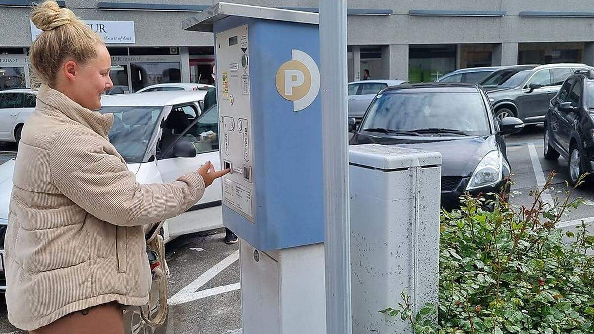 In Lienz werden die Parkautomaten ab Juni weniger anvisiert werden 
