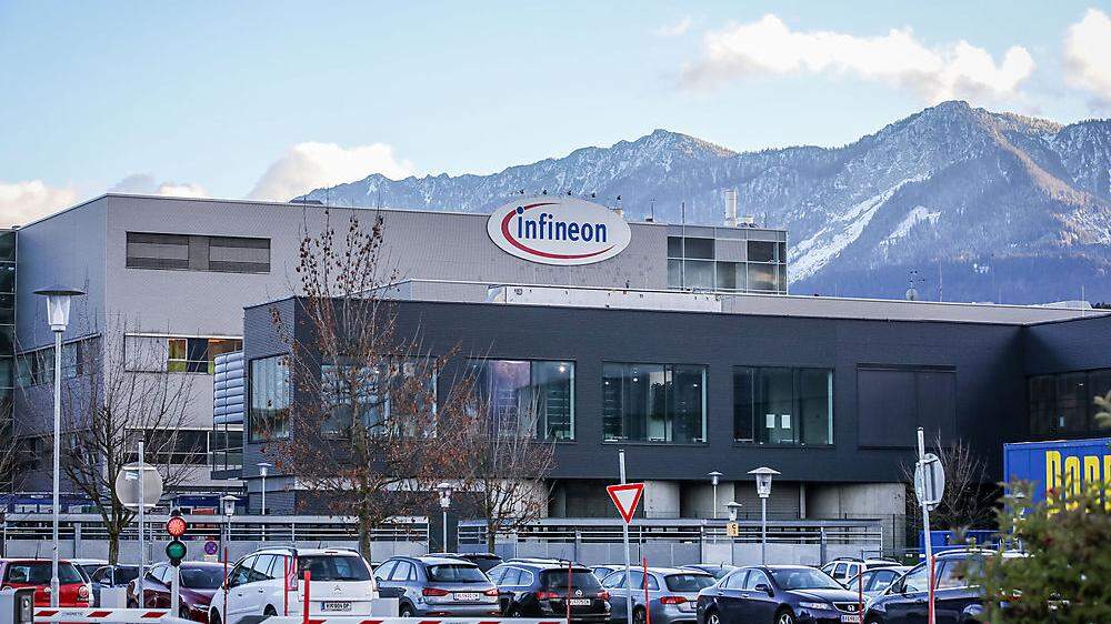 Die Zentrale von Infineon Österreich in Villach