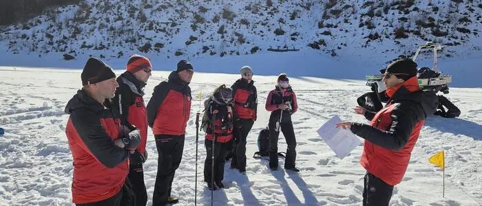 In der Eisenerzer Ramsau trainierten 40 Bergretterinnen und Bergretter den Ernstfall