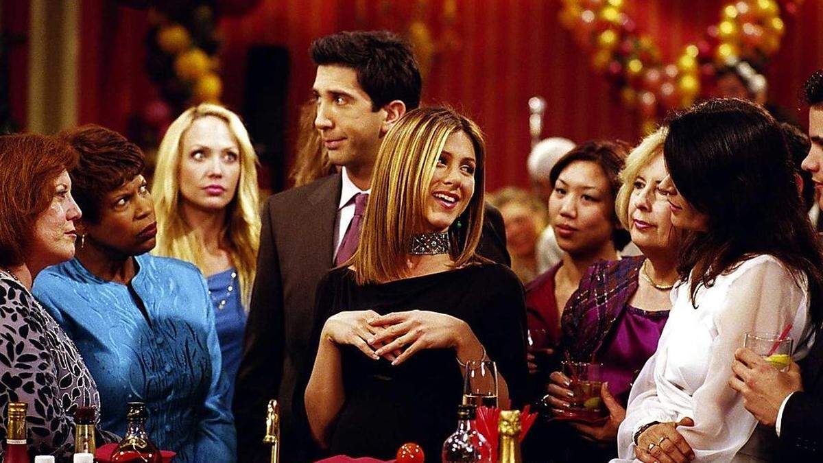 Die Kult-Sitcom &quot;Friends&quot;, Bildmitte Jennifer Aniston, wird fortgesetzt