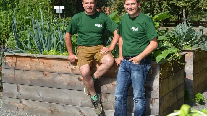 Geschäftsführer Johannes Dietmaier und Prokurist Werner Brunner