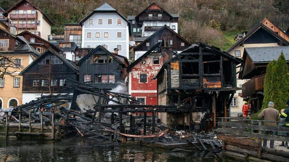 Nach Großbrand in Hallstatt