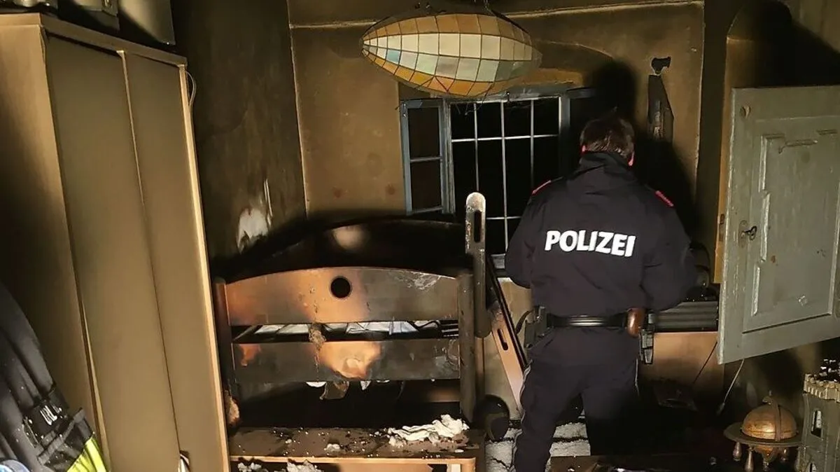 Das ausgebrannte Zimmer