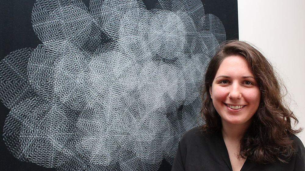 Die Künstlerin Stephanie Klaura (30) aus Bad Eisenkappel hat sich auf Handsiebdruck spezialisiert 