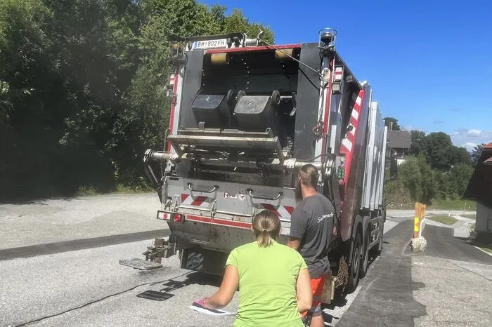 Diesmal war man bei einer Restmülltour in Fischbach unterwegs