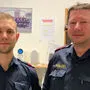 Diese beiden Polizisten haben dem kleinen Mädchen das Leben gerettet