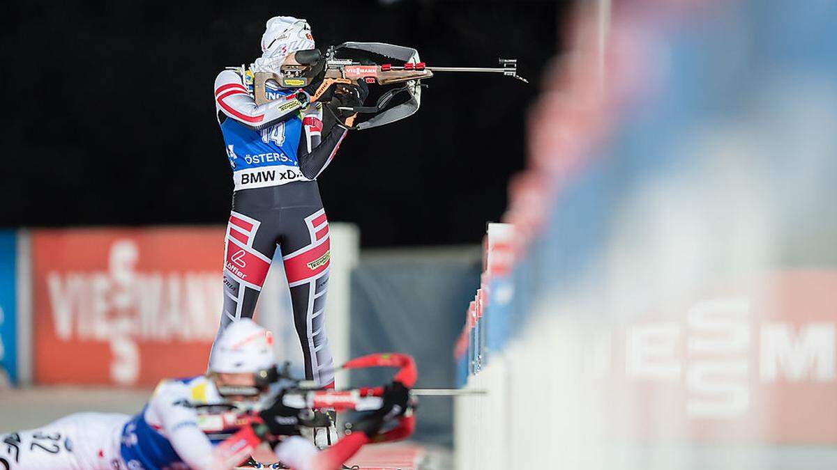 Lisa Hauser und Julian Eberhard holten Platz drei