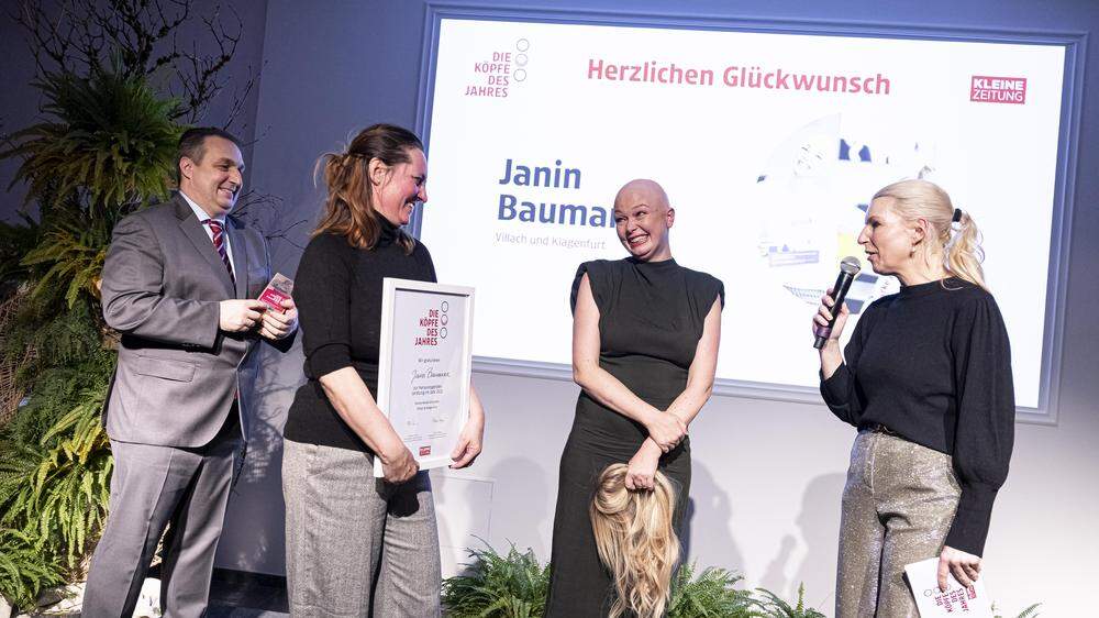Gewinnerin Janin Baumann war zu Tränen gerührt