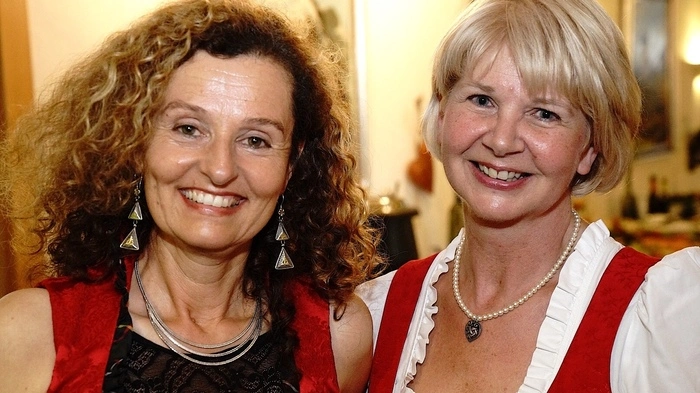 Gerhild Hartweger und Andrea Zraunig  - die Organisatorinnen der Kiltwanderung