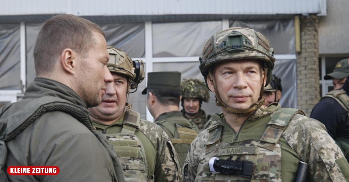 Ukraine-Krieg: Nach Demos: Selenskyj feuert Oberbefehlshaber Syrsky