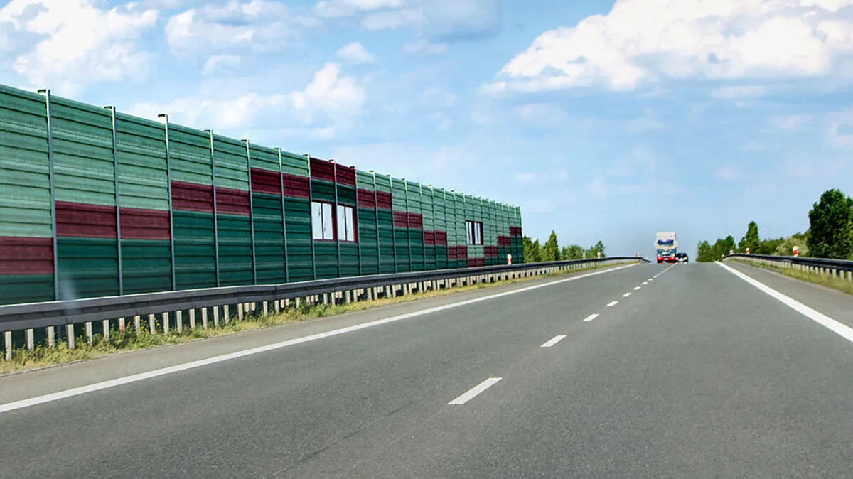 Neben der Autobahn soll es künftig öfter leiser sein - aber nicht, weil langsamer gefahren wird