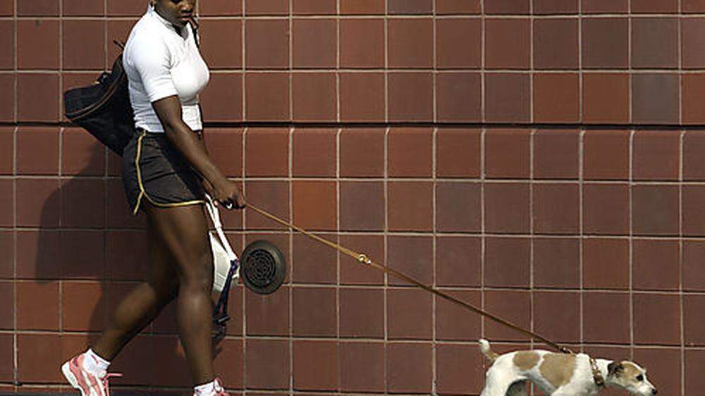 Serena Williams mit Jackie