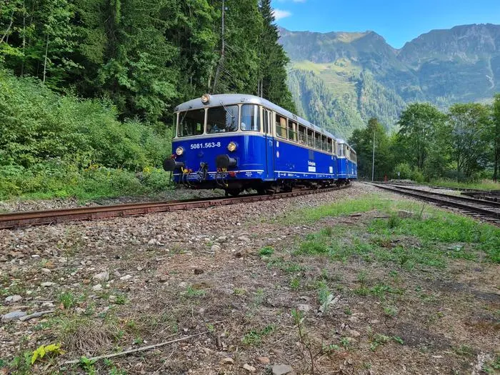 Auf steilem Terrain unterwegs