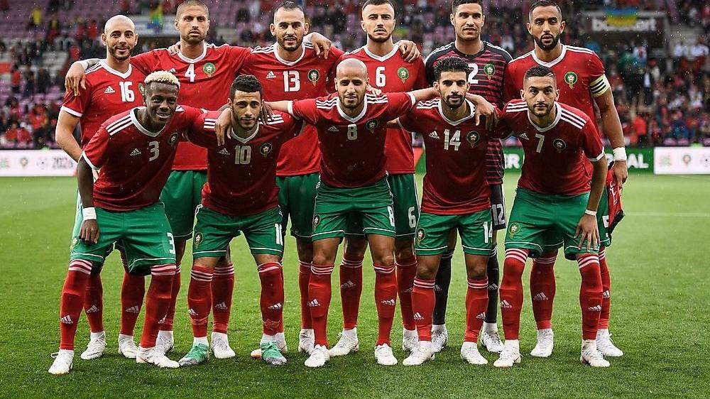 Das marokkanische Nationalteam