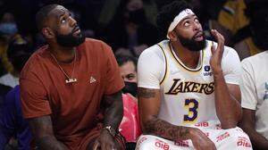 Haben den Titel im Visier: LeBron James und Anthony Davis von den LA Lakers