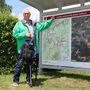 Josef Bitai lädt hat denVier-Berge-Wandertag in Himmelberg ins Leben gerufen