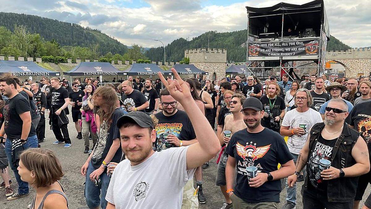 Drei Tage herrschte beim Area 53 Festivalstimmung im Veranstaltungszentrum Schladnitz