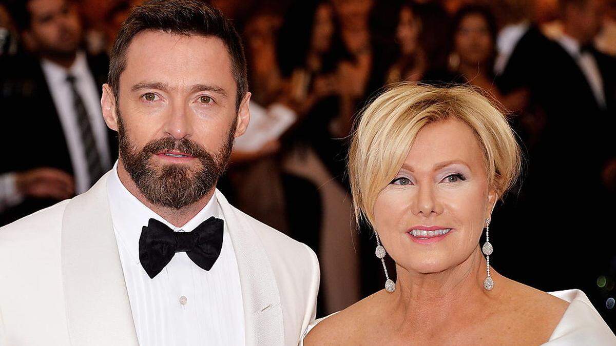 Jackman mit seiner Frau Deborra-Lee Furness